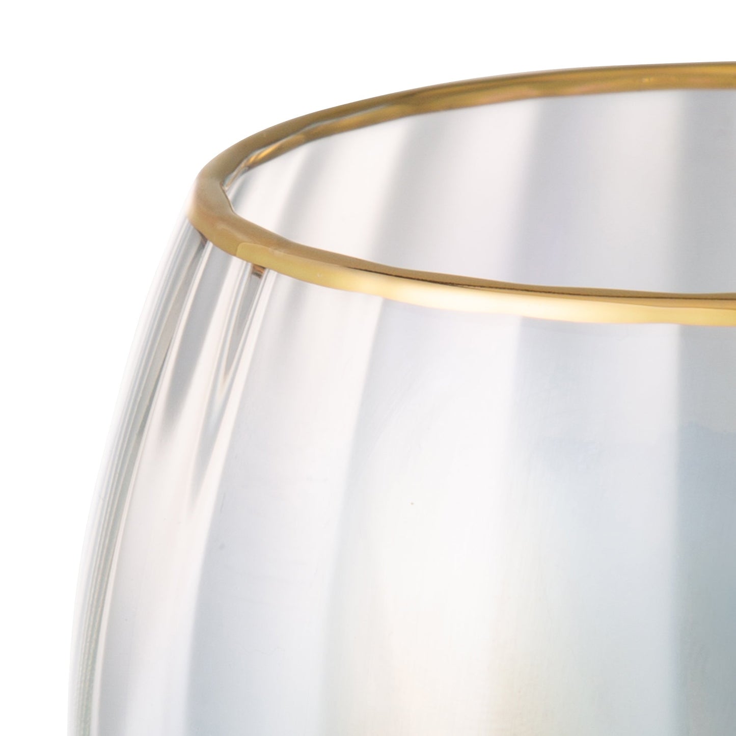 Opal Molded Goblet Mint