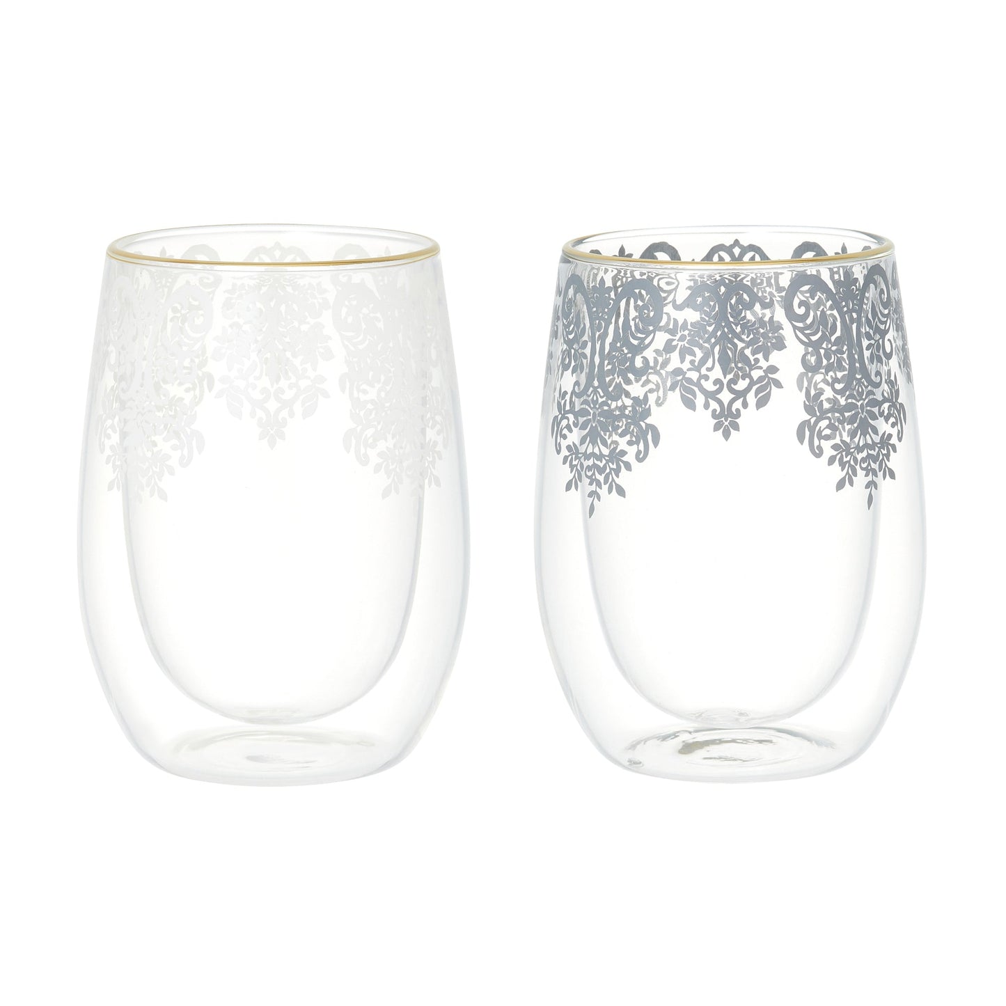 Arabesque Double Wall Glass 2P