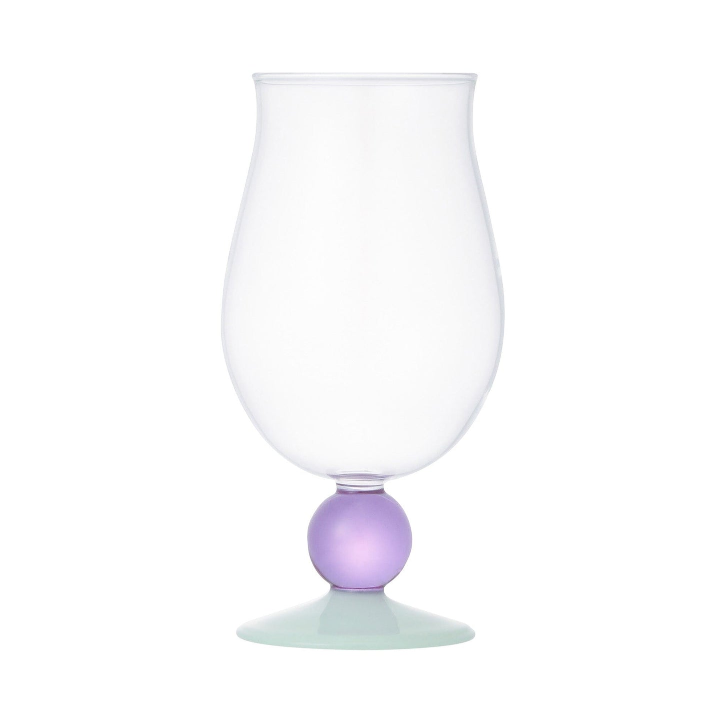Tulip Beer Glass Purple