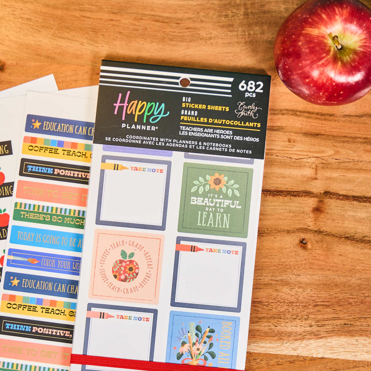 Teachers Are Heroes - Value Pack Stickers - Big
