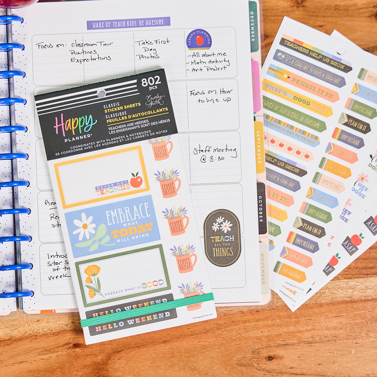 Teachers Are Heroes - Value Pack Stickers