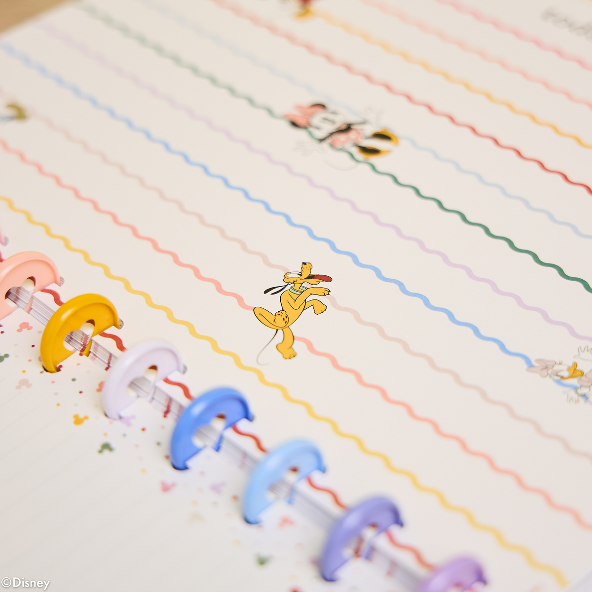 Disney Mickey Mouse & Friends Teacher - Dotted Lined Big Notebook - 60 Sheets