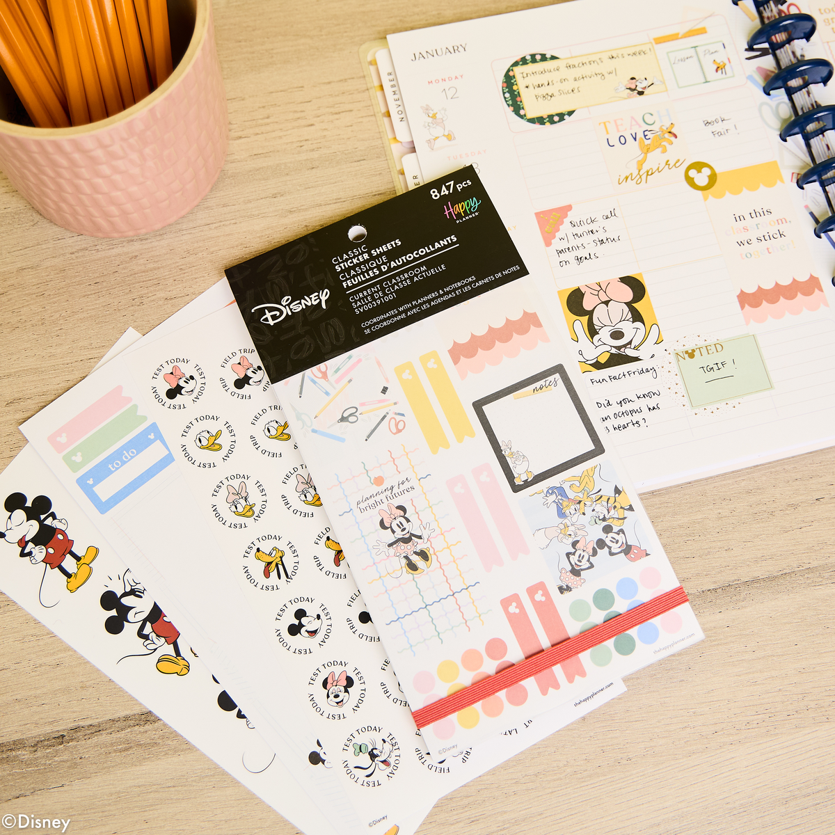 Disney Mickey Mouse & Friends Teacher - Value Pack Stickers