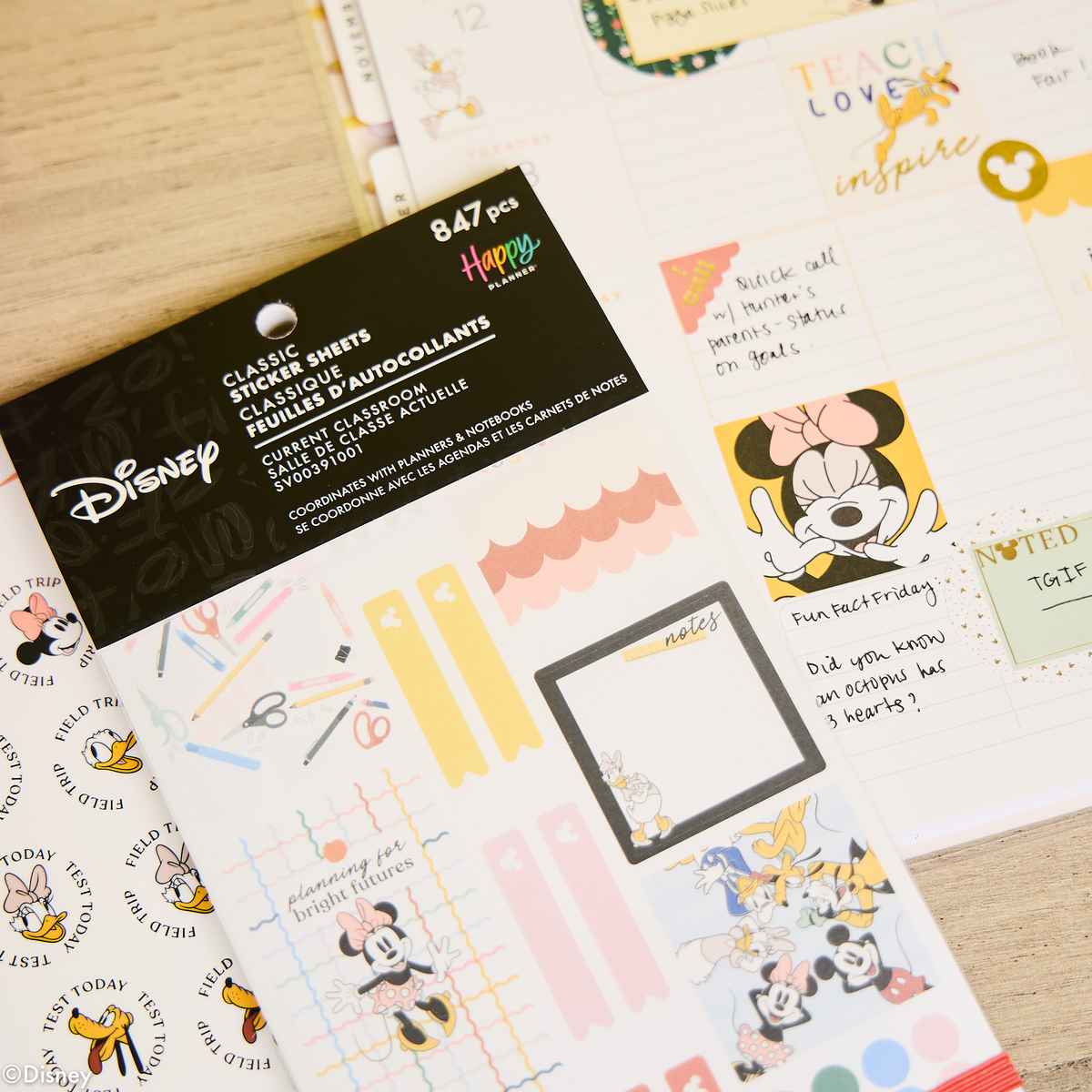 Disney Mickey Mouse & Friends Teacher - Value Pack Stickers