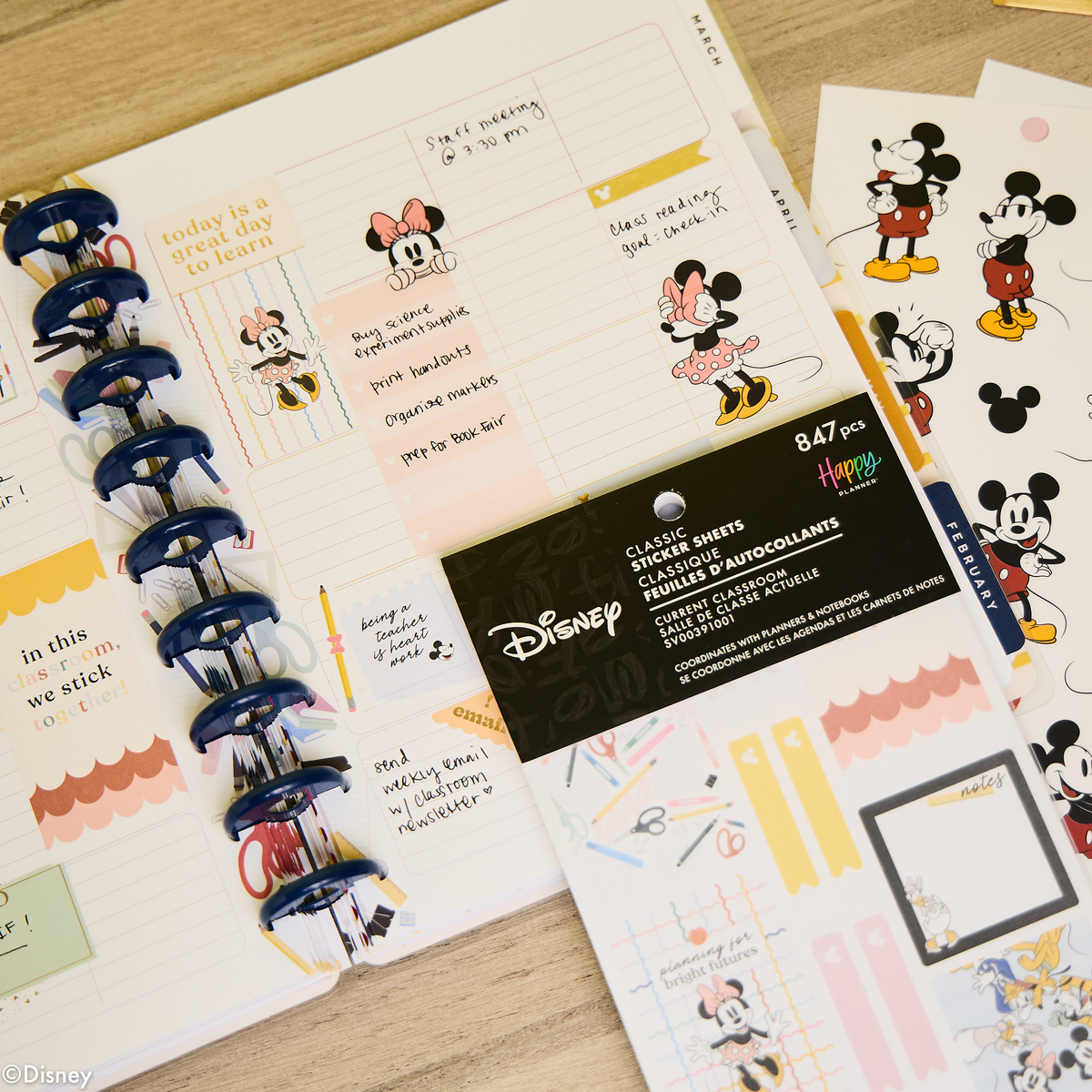 Disney Mickey Mouse & Friends Teacher - Value Pack Stickers