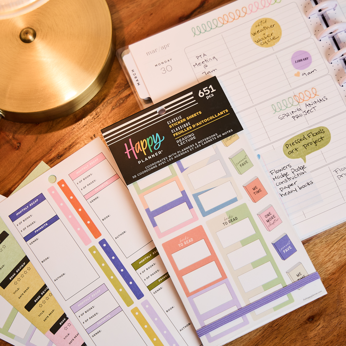 Reading - Value Pack Stickers