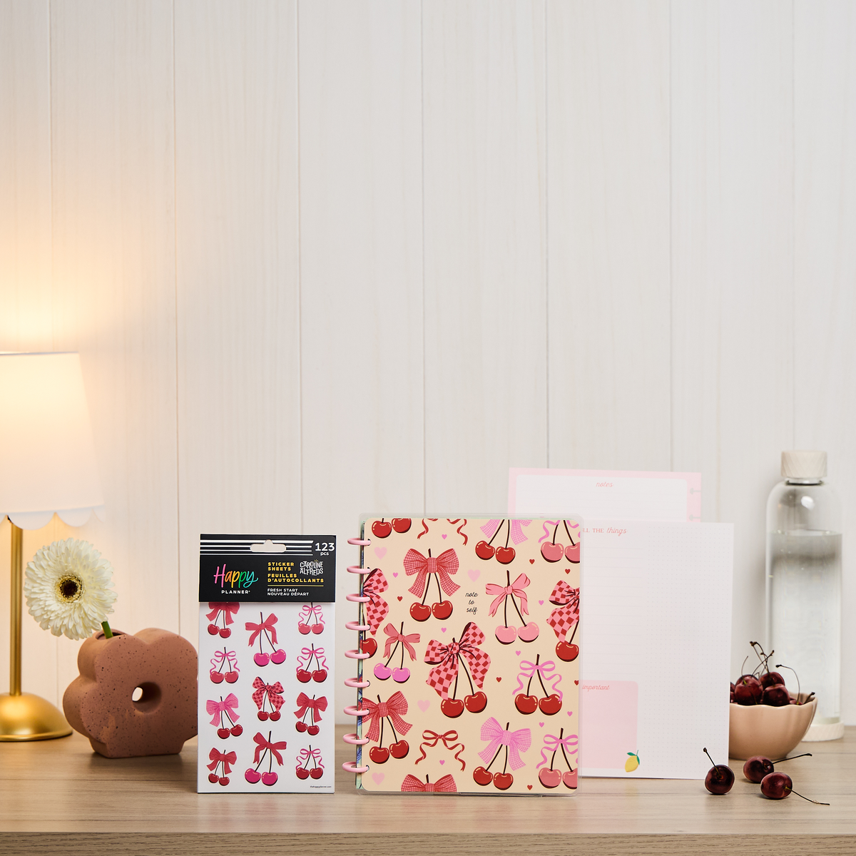Fresh Start - Classic Notebook + Filler Paper + Sticker Bundle