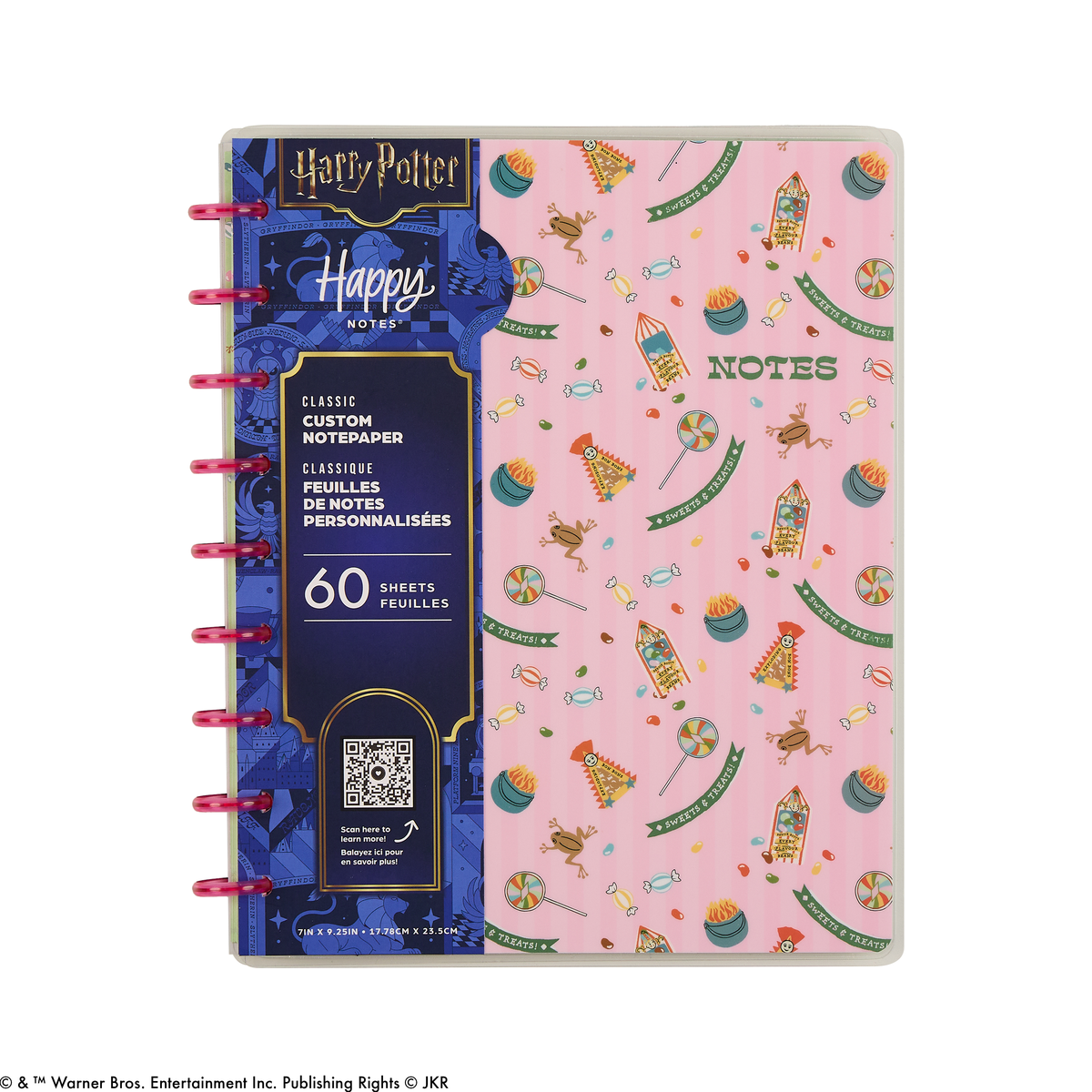 Harry Potter Student - Dotted Lined + Dot Grid Classic Notebook - 60 Sheets