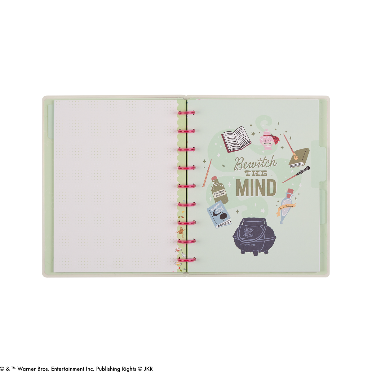 Harry Potter Student - Dotted Lined + Dot Grid Classic Notebook - 60 Sheets
