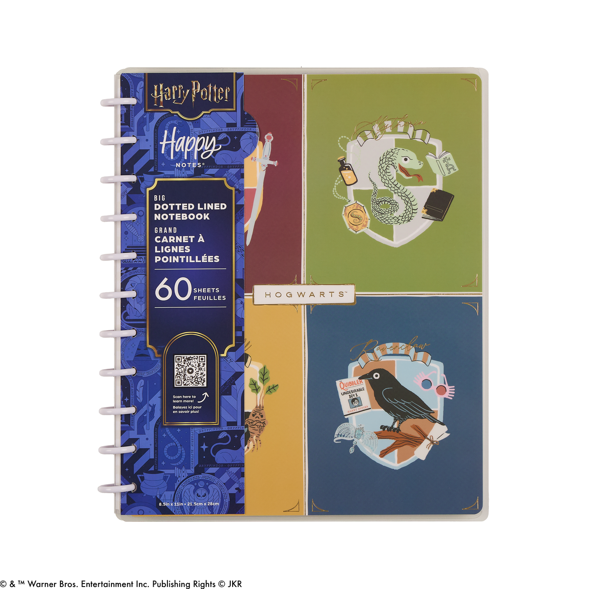 Harry Potter Teacher - Dotted Lined Big Notebook - 60 Sheets