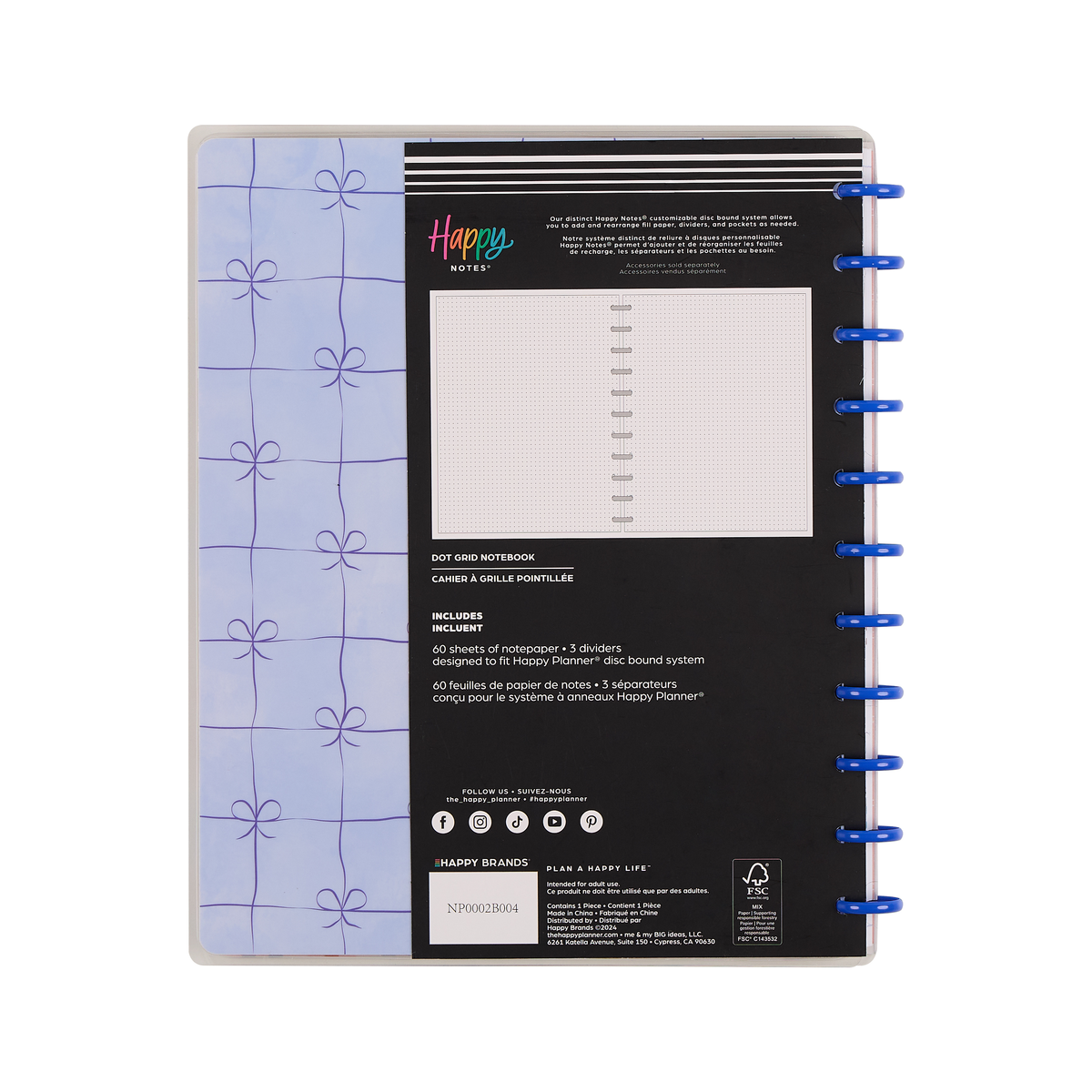 Sweet Studies Student - Dot Grid Big Notebook - 60 Sheets