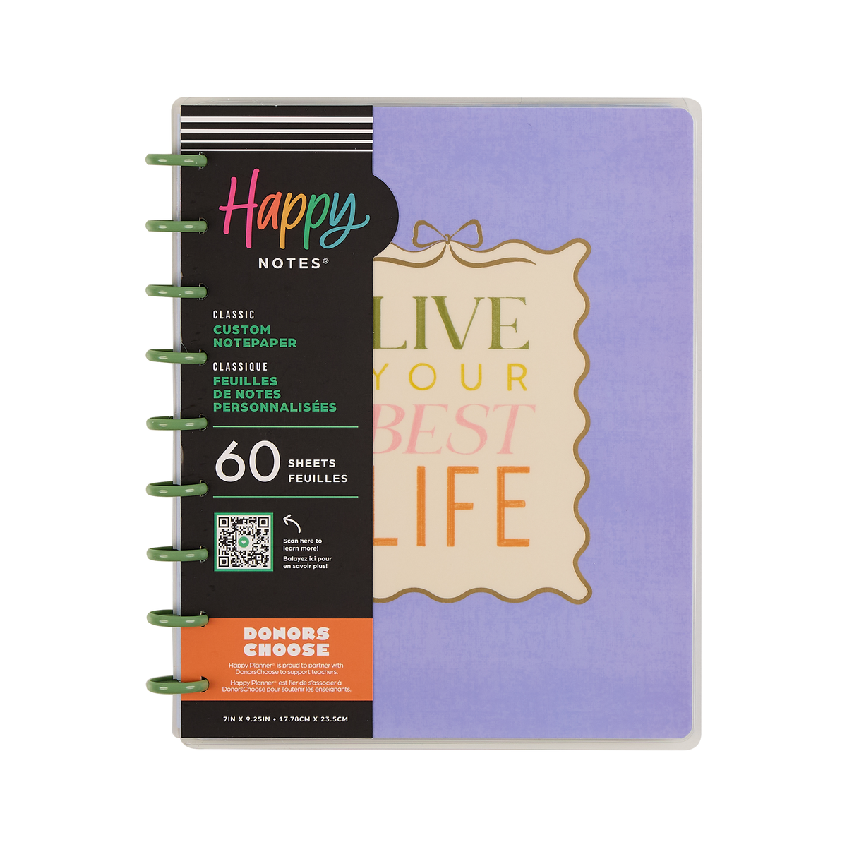 Fruit Stand Teacher - Dotted Lined + Dot Grid Classic Notebook - 60 Sheets
