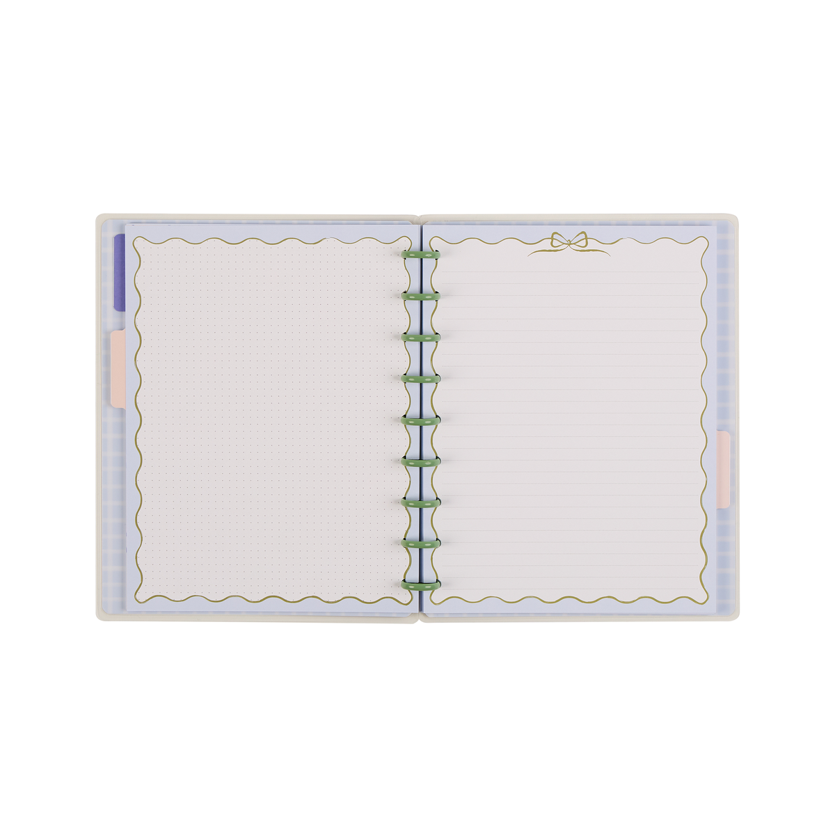 Fruit Stand Teacher - Dotted Lined + Dot Grid Classic Notebook - 60 Sheets