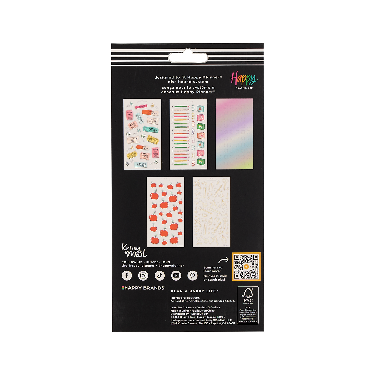 Pawsitive Teacher - Classic Notebook + Filler Paper + Sticker Bundle