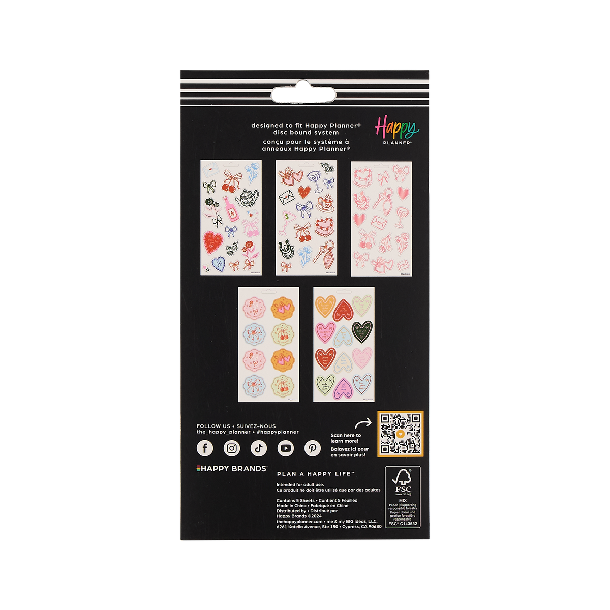 Everyday Coquette - Classic Notebook + Filler Paper + Sticker Bundle