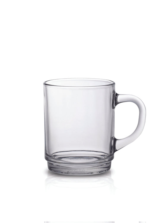 Versailles Stackable Glass Mug - Set of 6