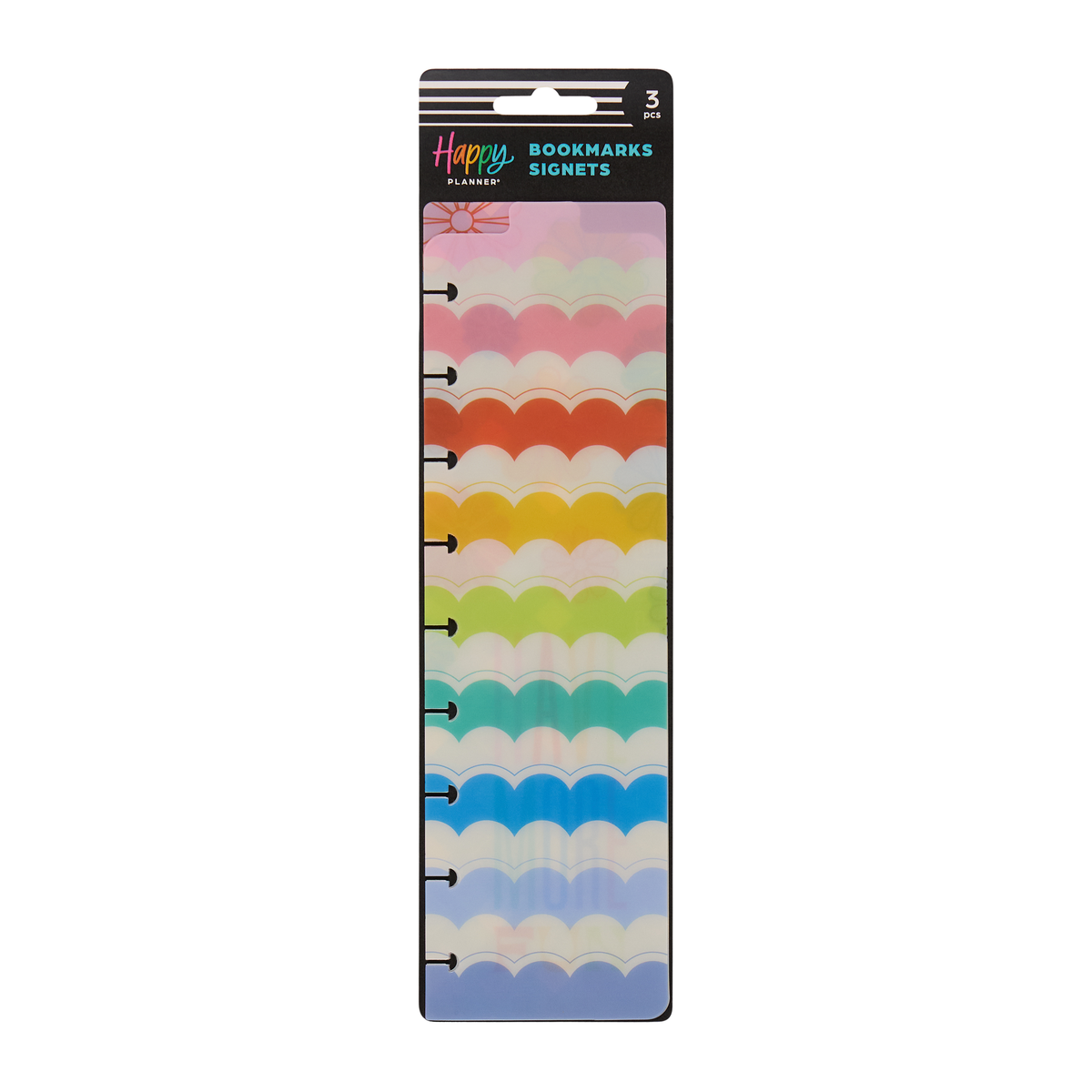 Happy Outlines - Classic Bookmarks - 3 Pack