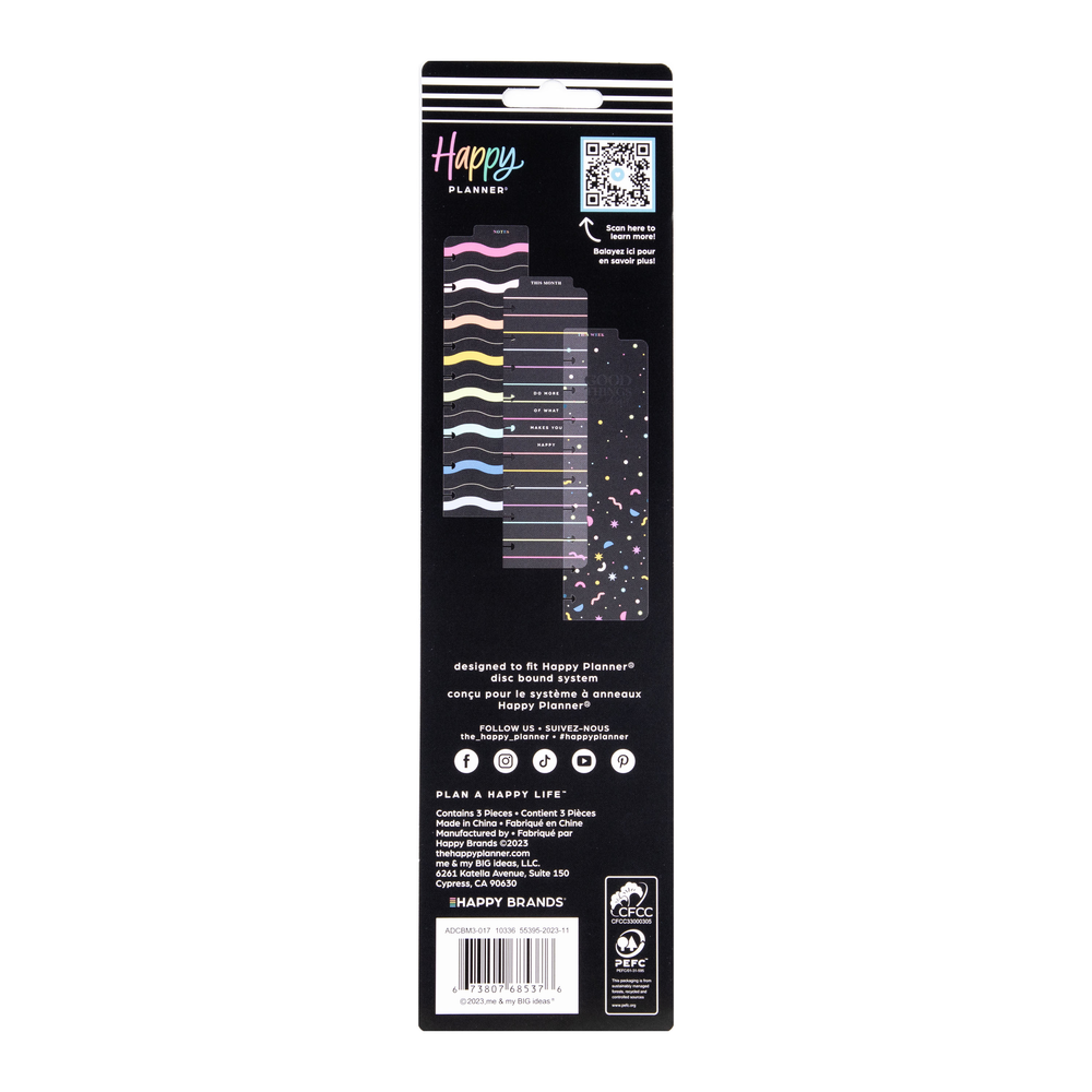 Happy Brights - Classic Bookmarks - 3 Pack