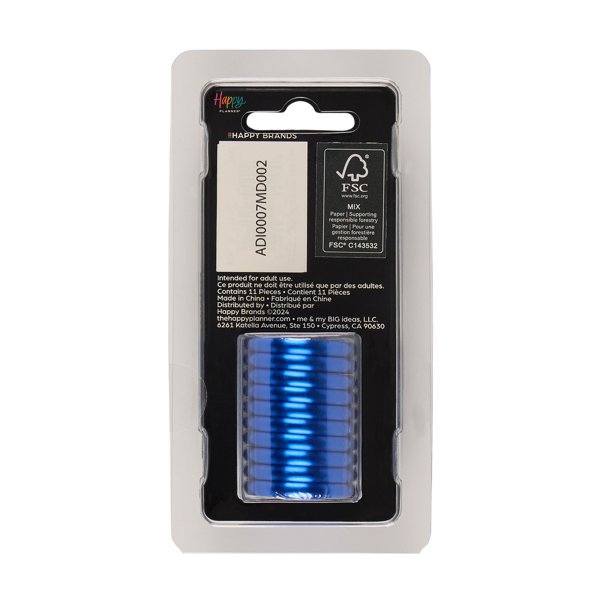 Santorini Blue - Medium Metal Disc Set