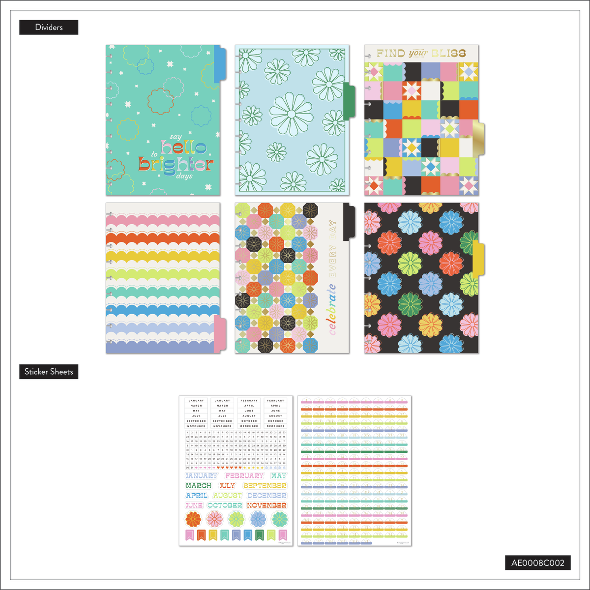 Happy Outlines - Classic Vertical Extension Pack - 6 Months