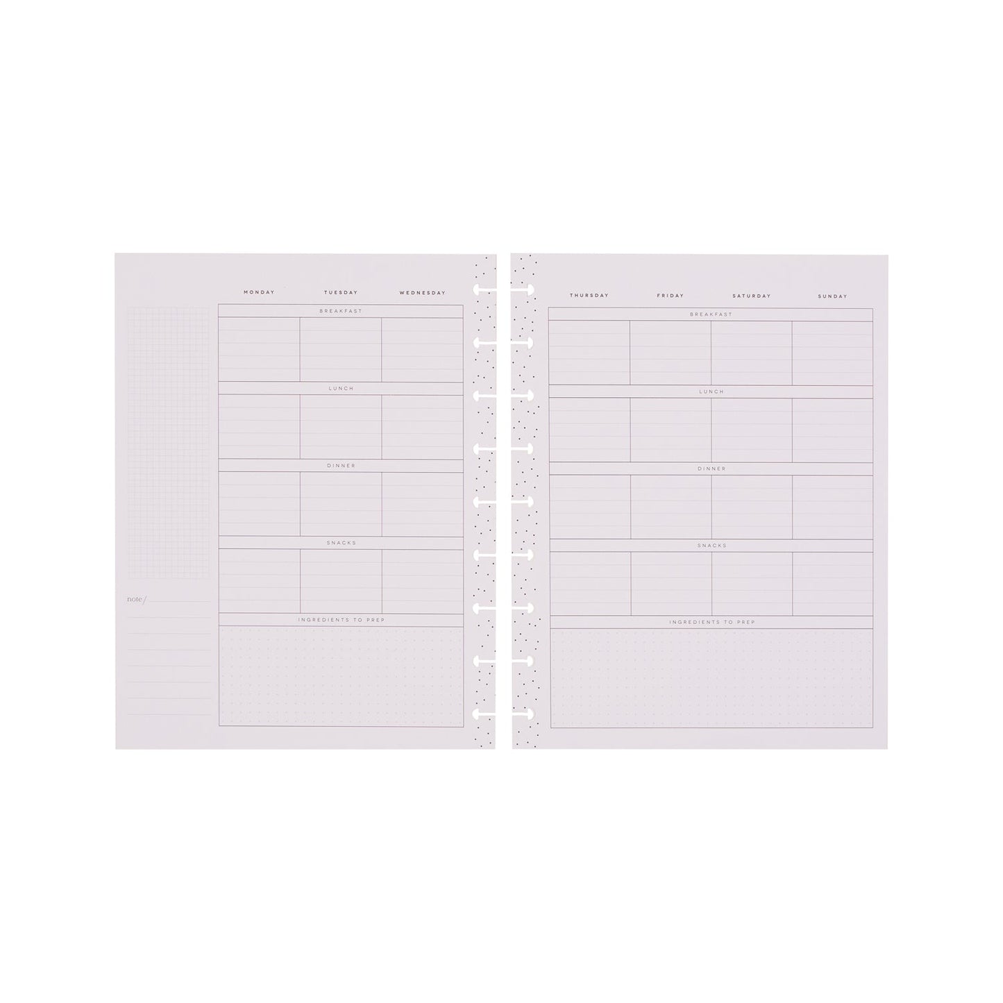 Rustic Roots Meal Planning - Classic Extension Pack