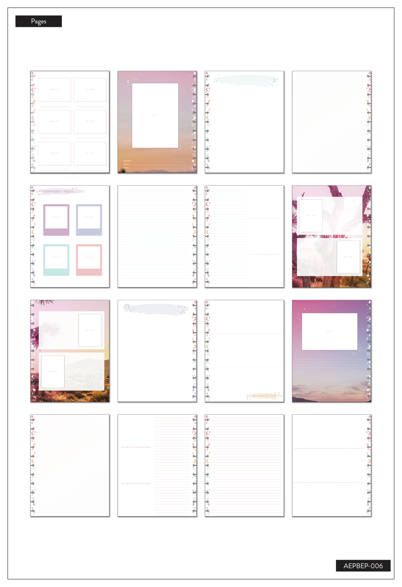 Happy Memory Keeping® Seek Magic - Big Memory Journal Extension Pack