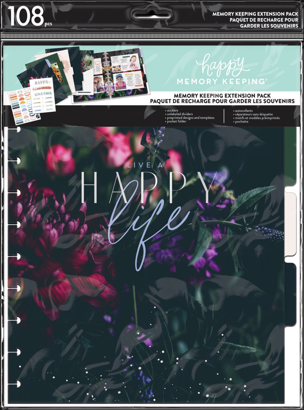 Happy Memory Keeping® Rustic Blooms Big Extension Pack