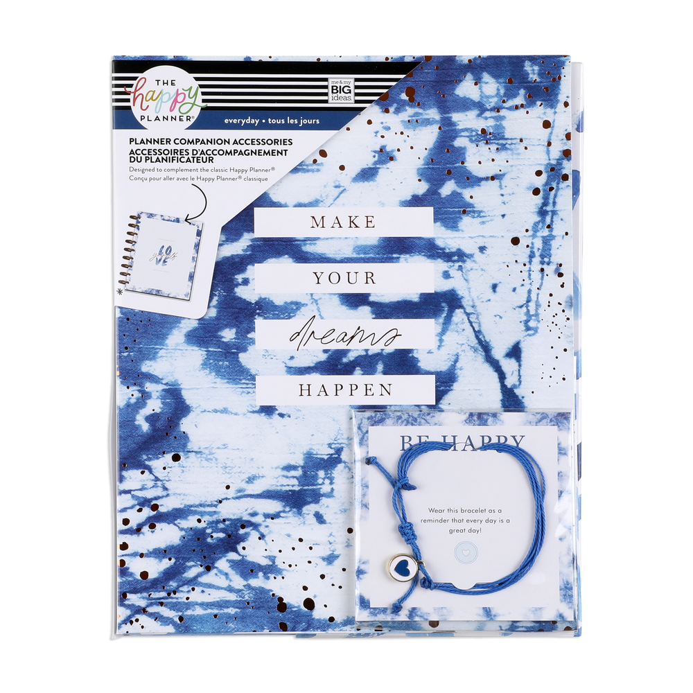 Indigo Tie Dye Classic Planner Companion