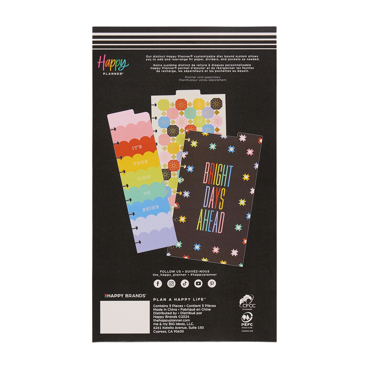 Happy Outlines - Classic Dashboard - 3 Pack