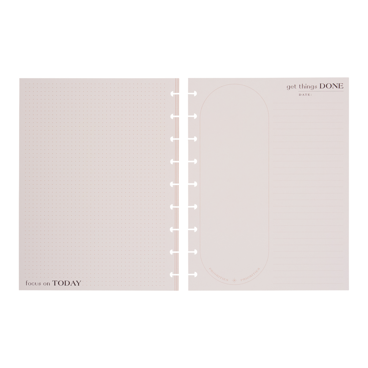 Modern Craft - Dashboard + Dot Grid Classic Filler Paper - 40 Sheets