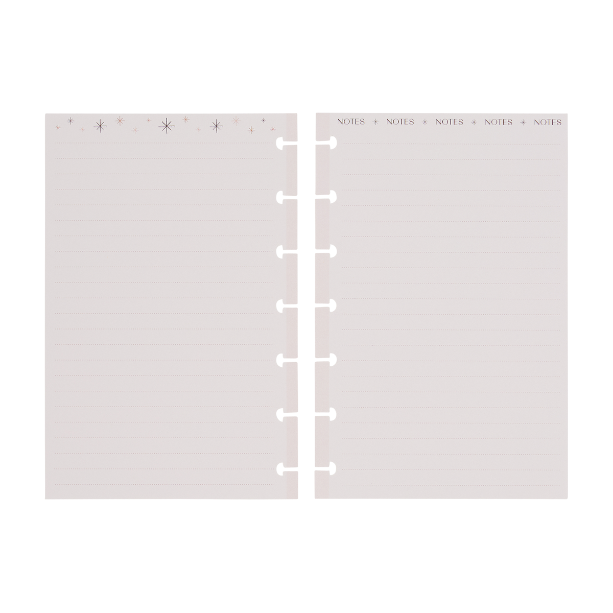 Modern Craft - Dotted Lined Mini Filler Paper - 40 Sheets
