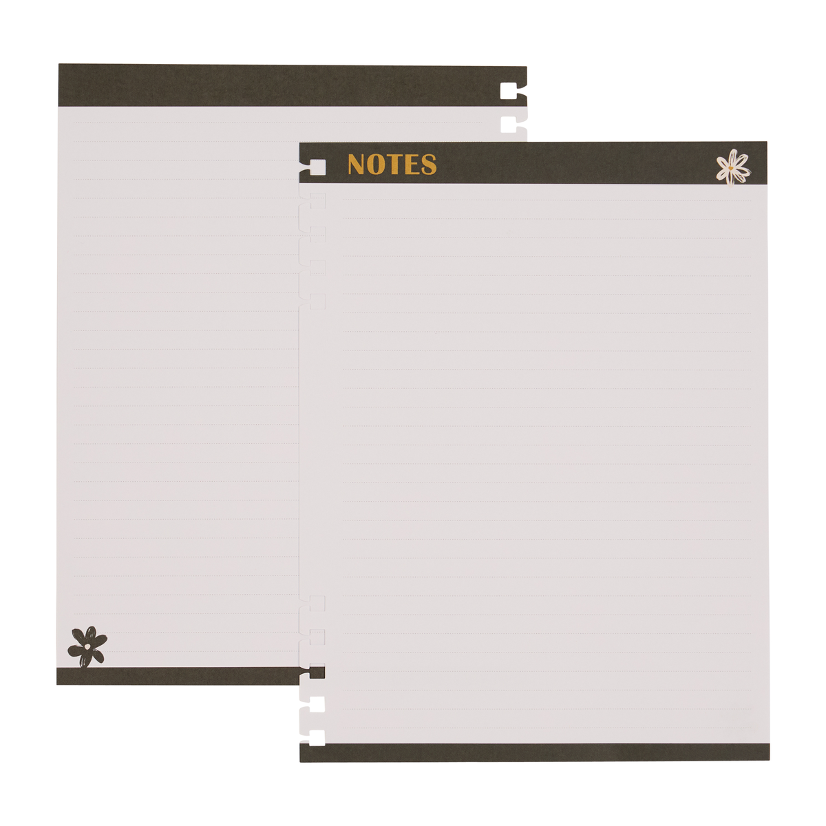 Mod Sketches - Dotted Lined Classic Customizable Spiral Filler Paper - 40 Sheets