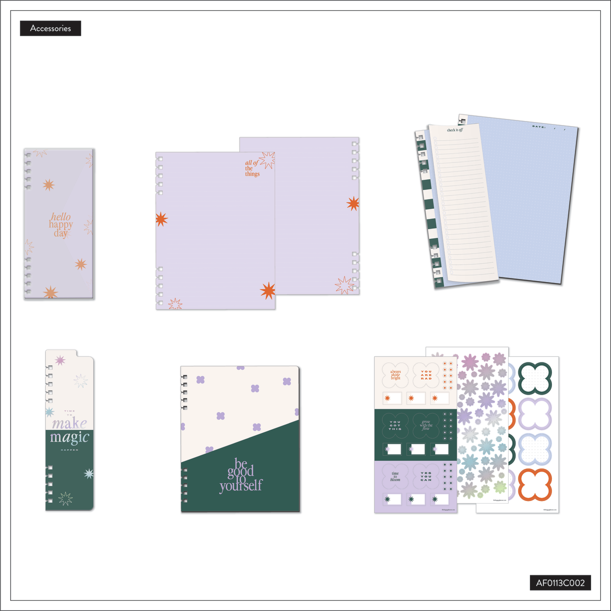 Soft Pop - Classic Customizable Spiral Accessory Pack