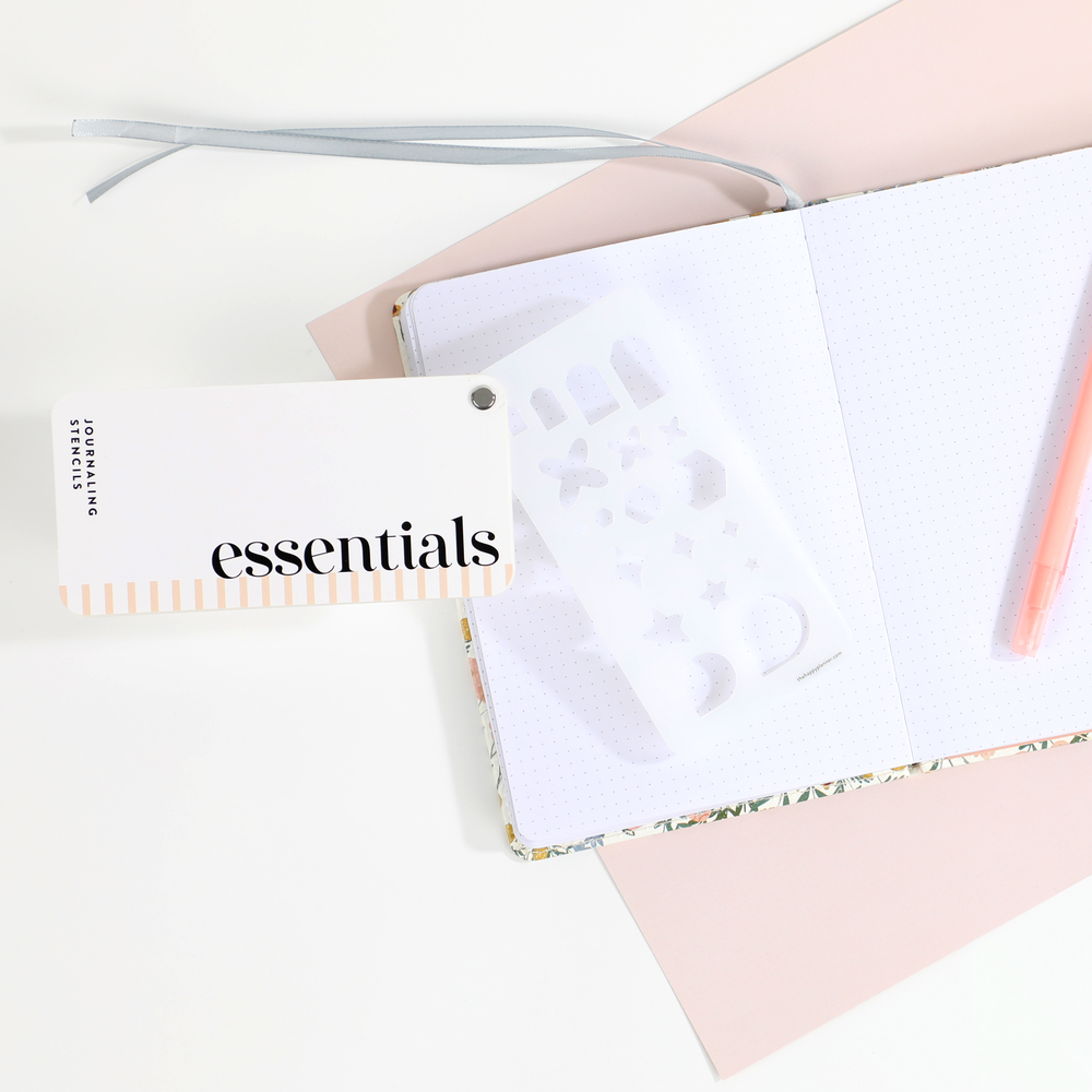 Essentials - Stencil Fan Book - 5 Sheets