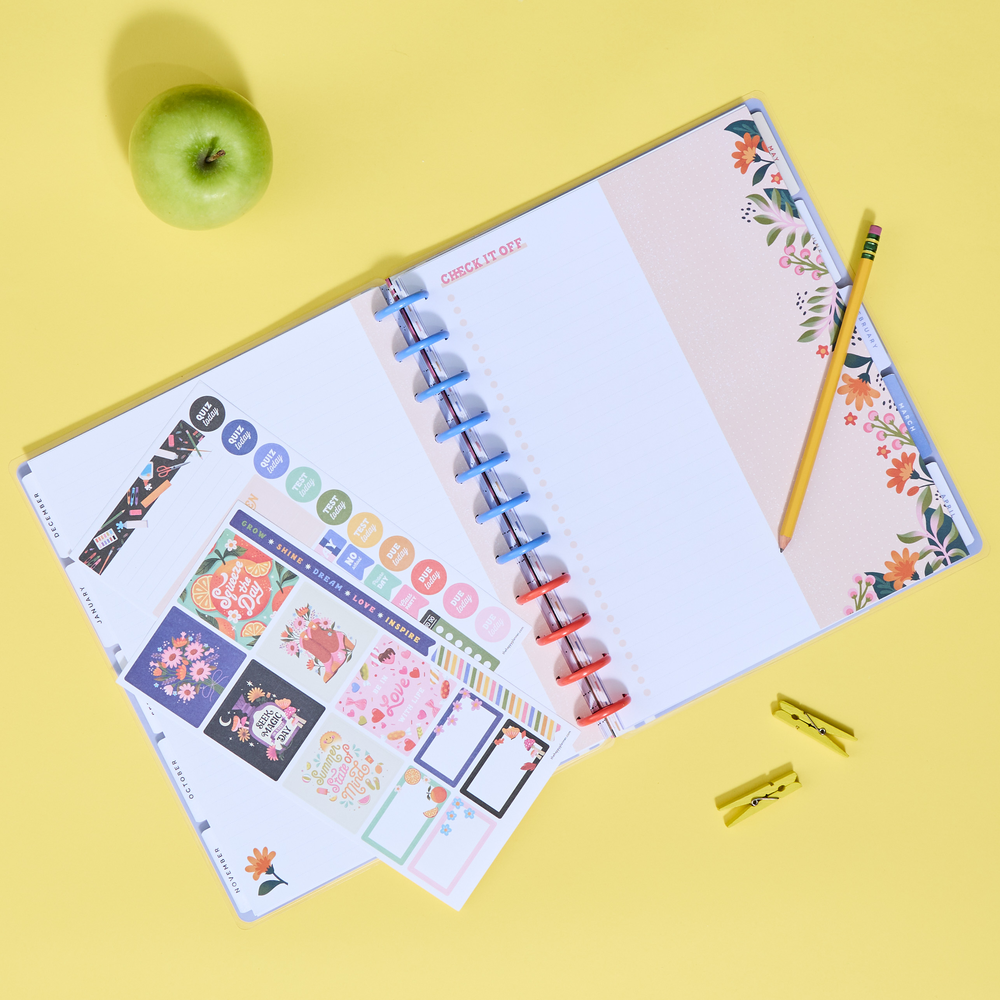 Jess Miller Draws x Happy Planner Seasonal Teacher - Big Accessory Pack