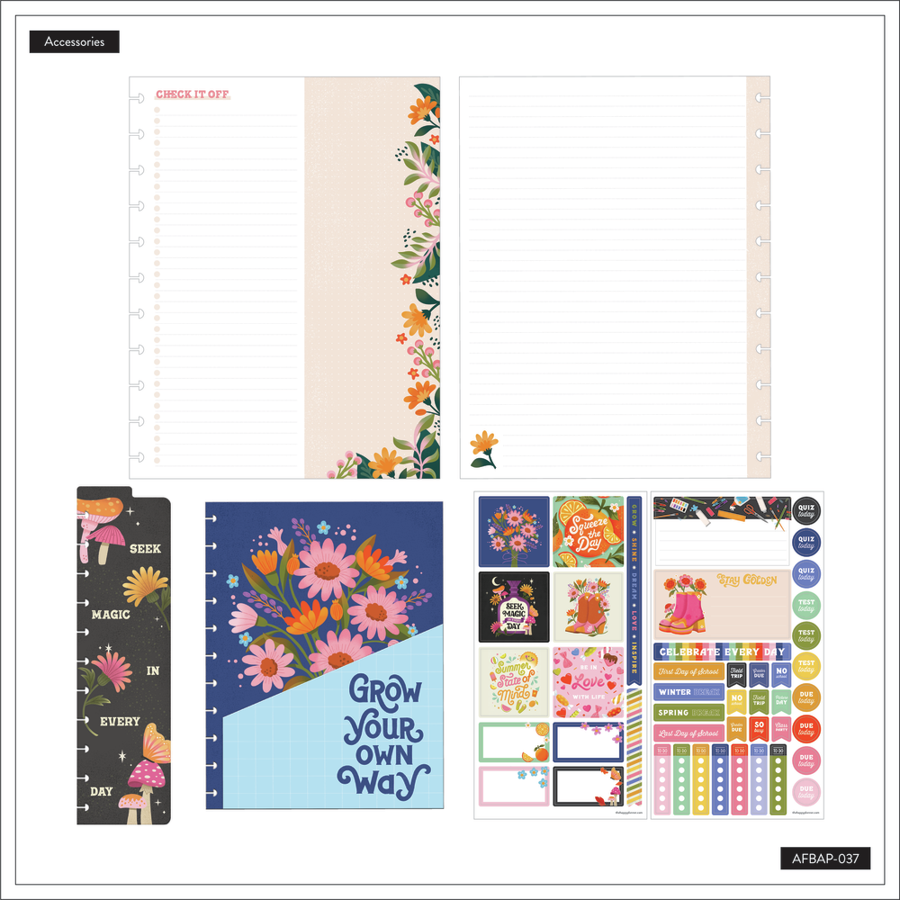 Jess Miller Draws x Happy Planner Seasonal Teacher - Big Accessory Pack