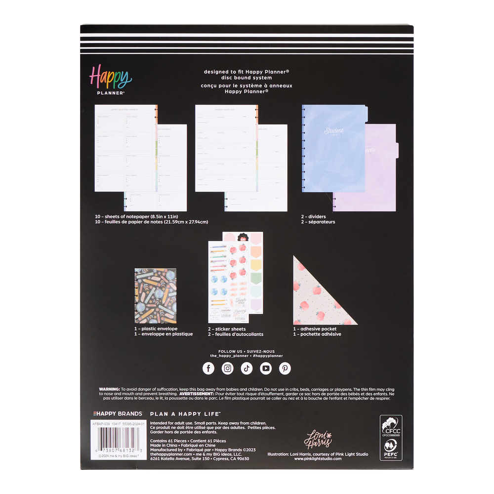 Parent & Student Info - Big Teacher Accessory Pack