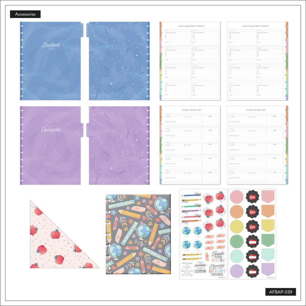 Parent & Student Info - Big Teacher Accessory Pack