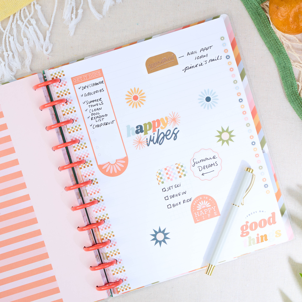 Simple Joys - Dotted Lined Big Filler Paper - 40 Sheets