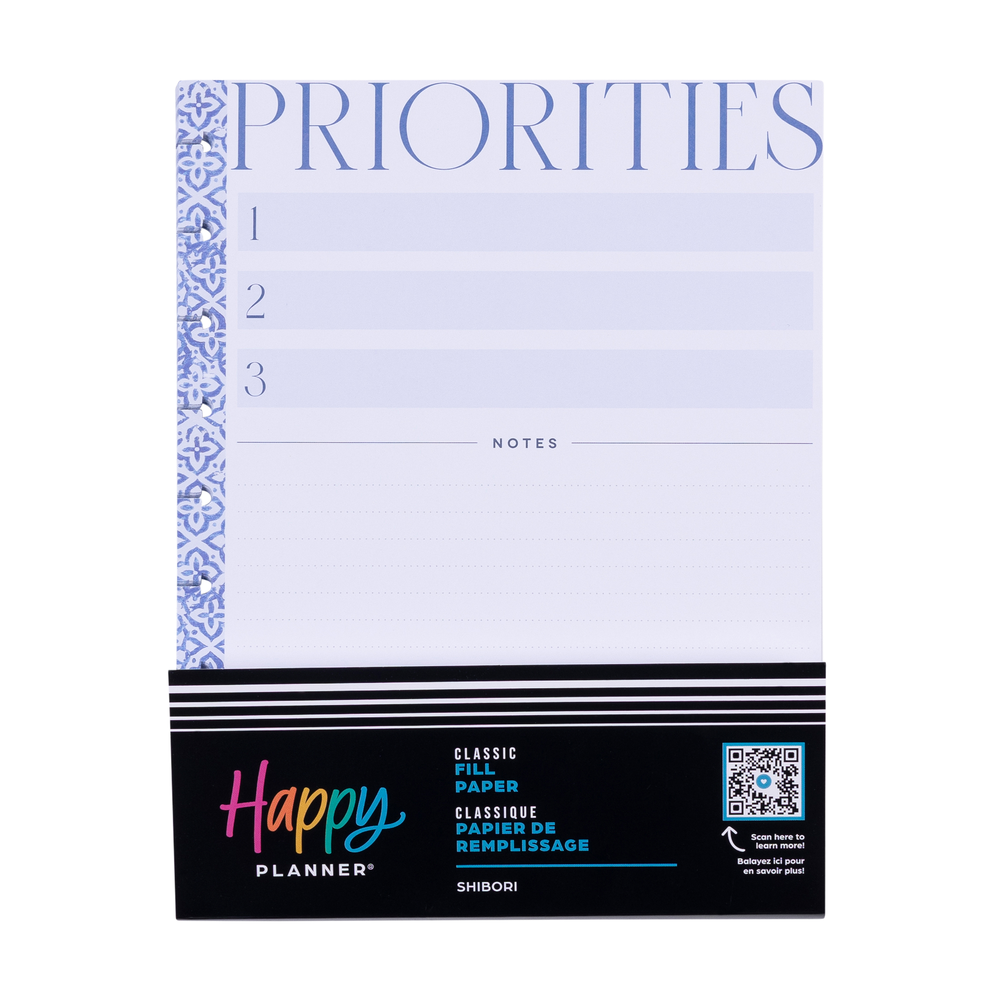 Shibori - Dashboard + Dot Grid Classic Filler Paper - 40 Sheets