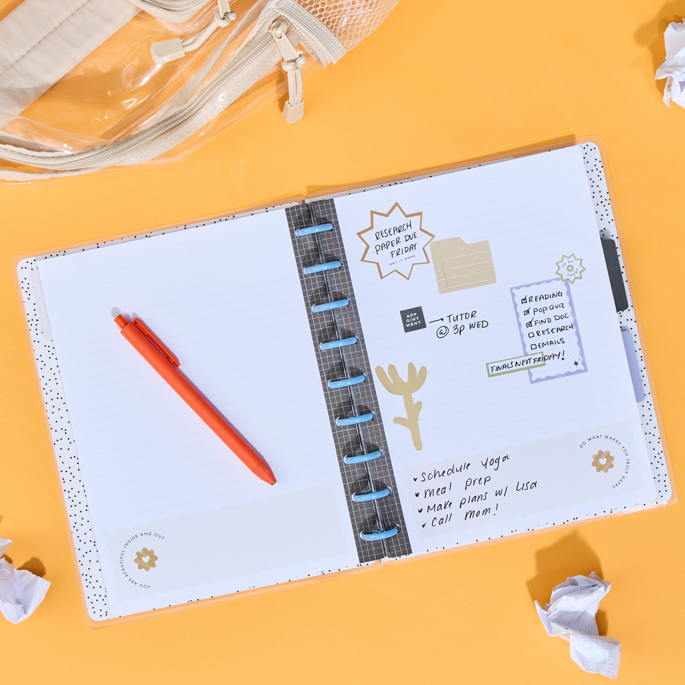 Quirky Plans Student - Dotted Lined Classic Filler Paper - 40 Sheets