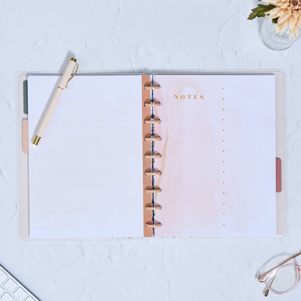 Golden Hour - Dashboard + Dot Grid Classic Filler Paper - 40 Sheets