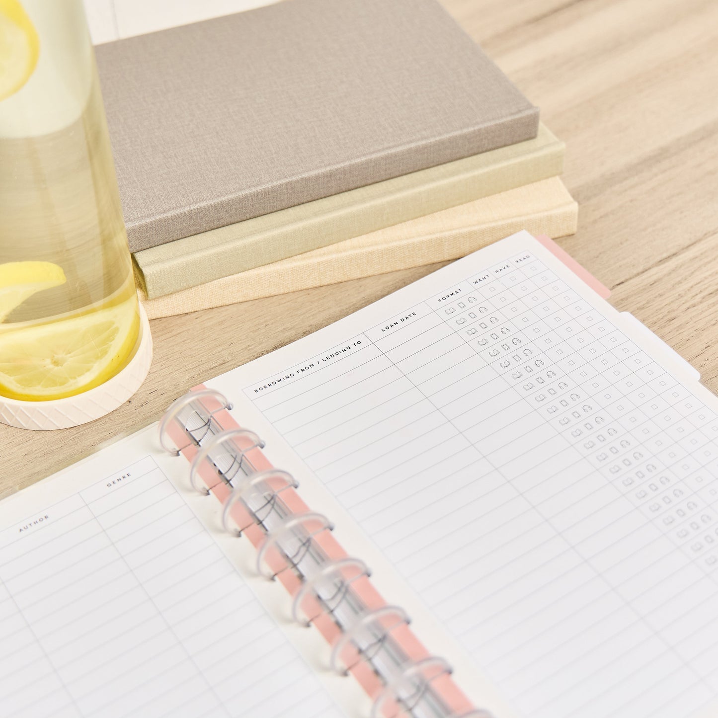 Modern Bookish - Classic Guided Reading Journal - 80 Sheets