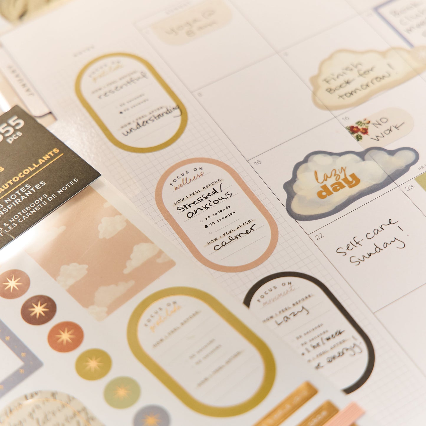 Uplifting Notes - Value Pack Stickers