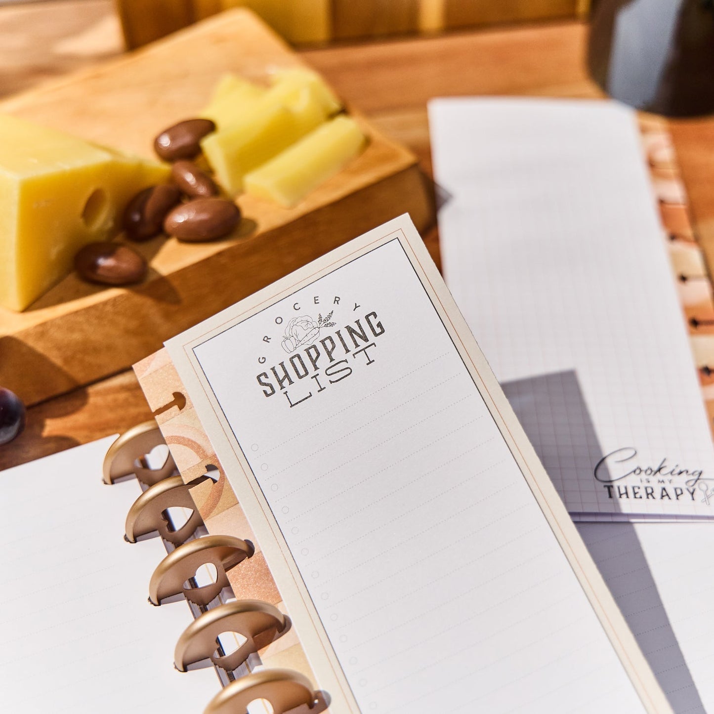 Rustic Roots Meal Planning - Grocery List Classic Filler Paper - 40 Sheets