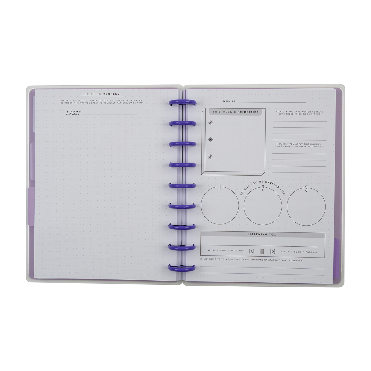 Reflect & Grow - Classic Guided Mood Journal - 80 Sheets