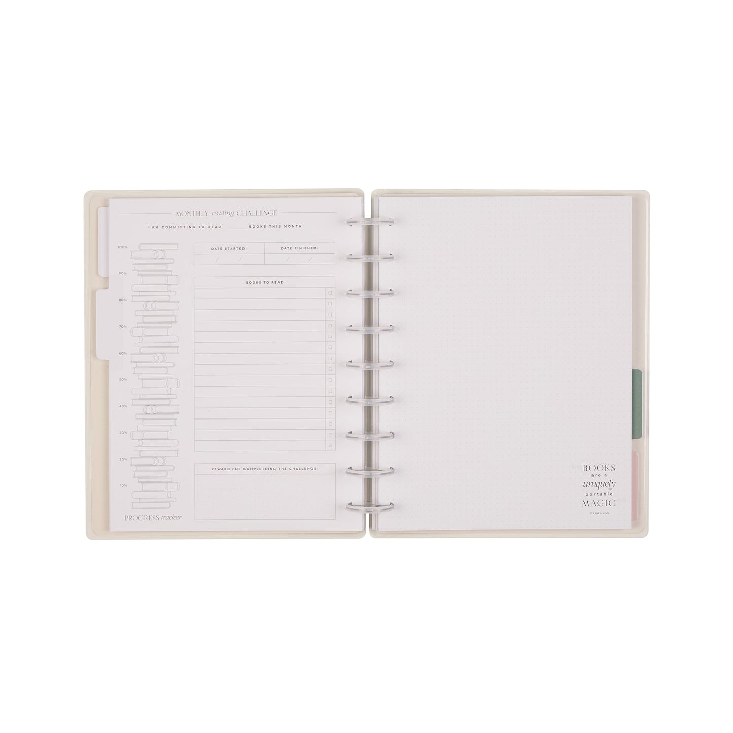 Modern Bookish - Classic Guided Reading Journal - 80 Sheets