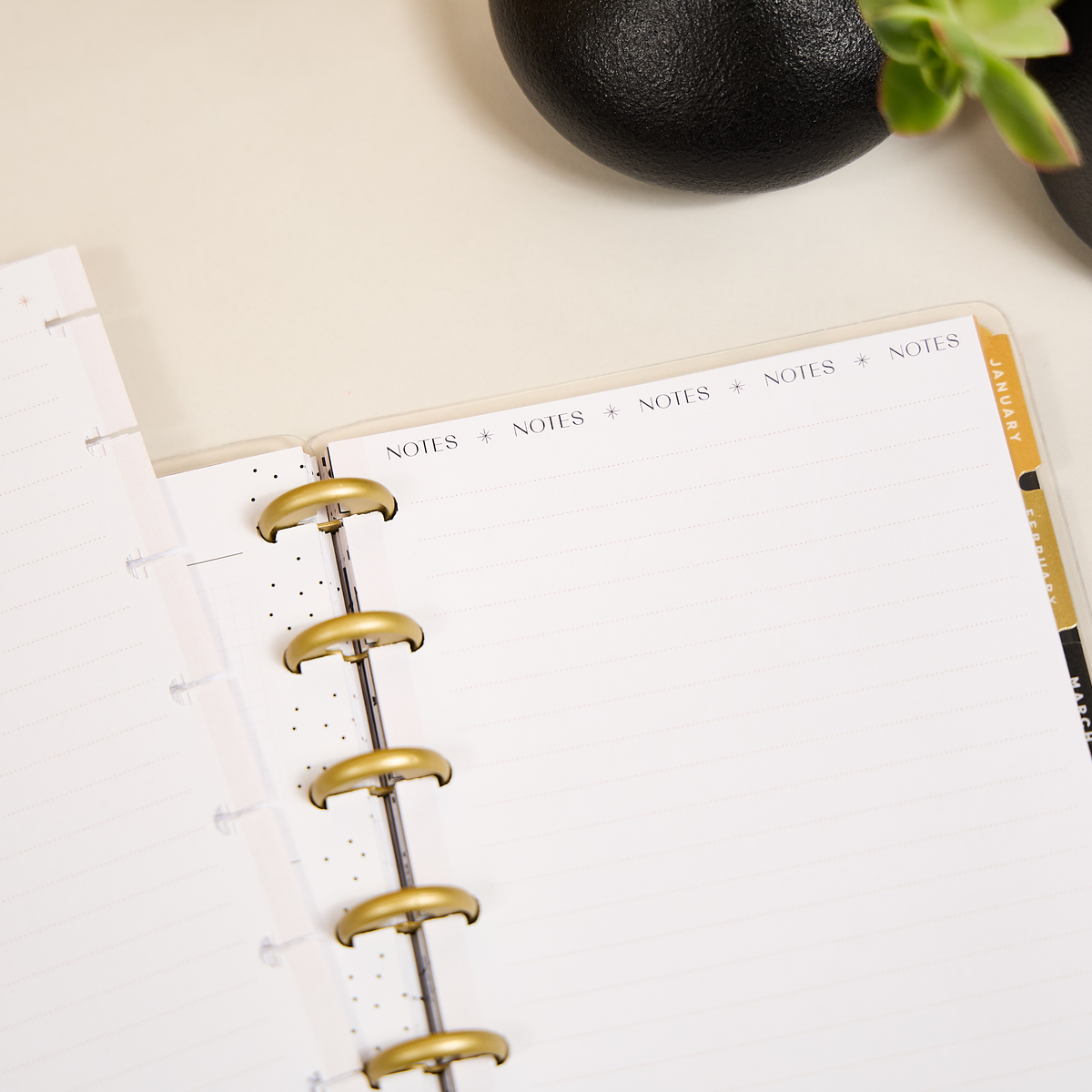 Modern Craft - Dotted Lined Mini Filler Paper - 40 Sheets