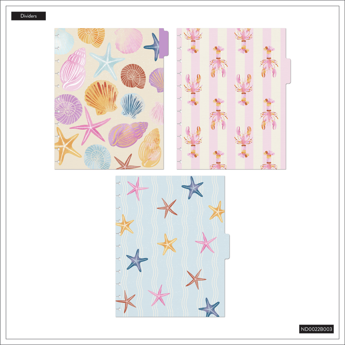 Shell Yeah! - Dotted Lined + Dot Grid Big Notebook - 60 Sheets