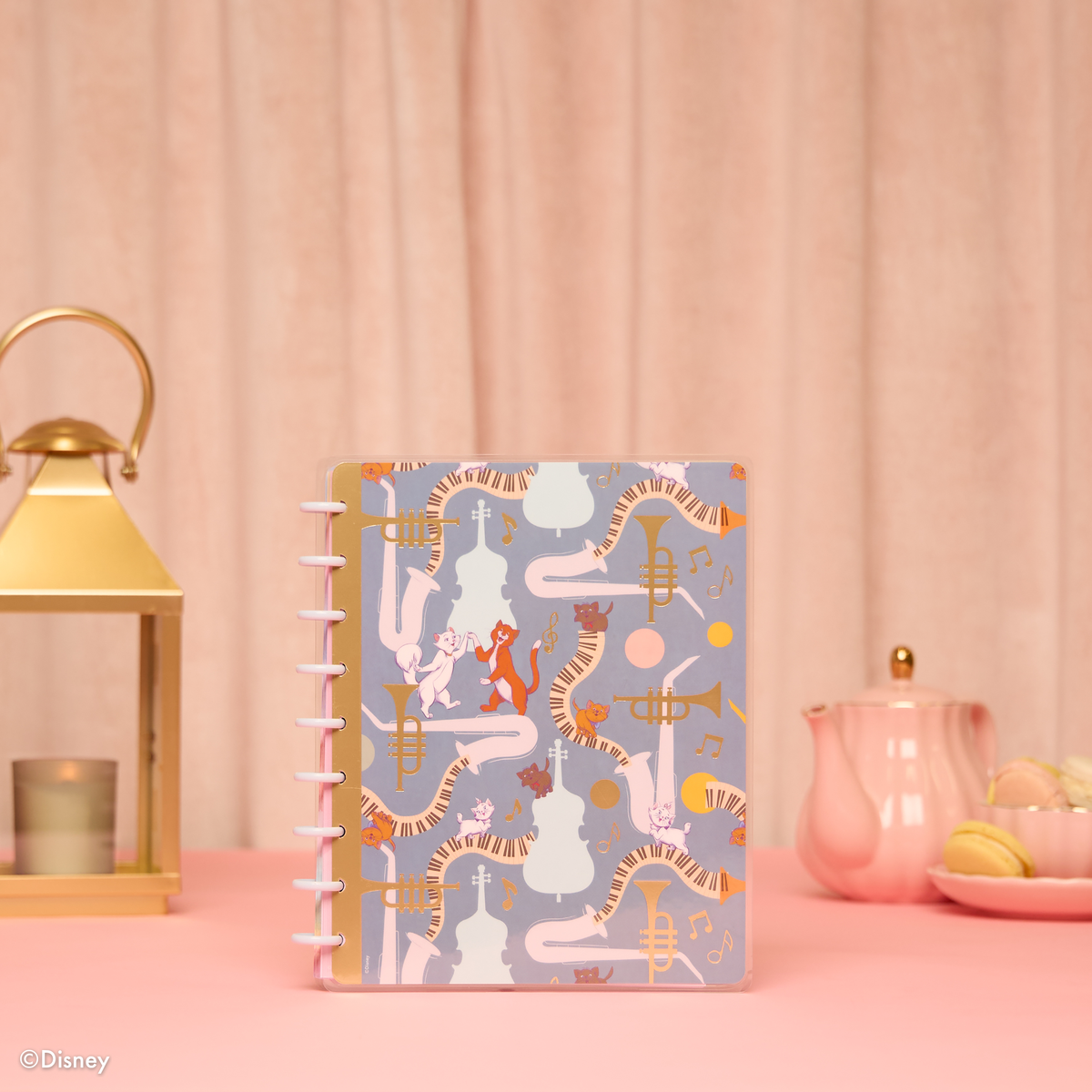 Disney The Aristocats - Dotted Lined Classic Notebook - 60 Sheets